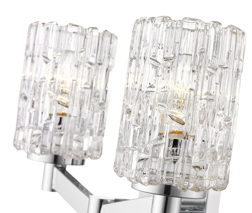 Vanity Z-Lite 1931-2V-CH Chrome Aubrey 2 Light Vanity Z-Lite