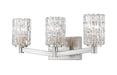 Vanity Z-Lite 1931-3V-BN Brushed Nickel Aubrey 3 Light Vanity Z-Lite