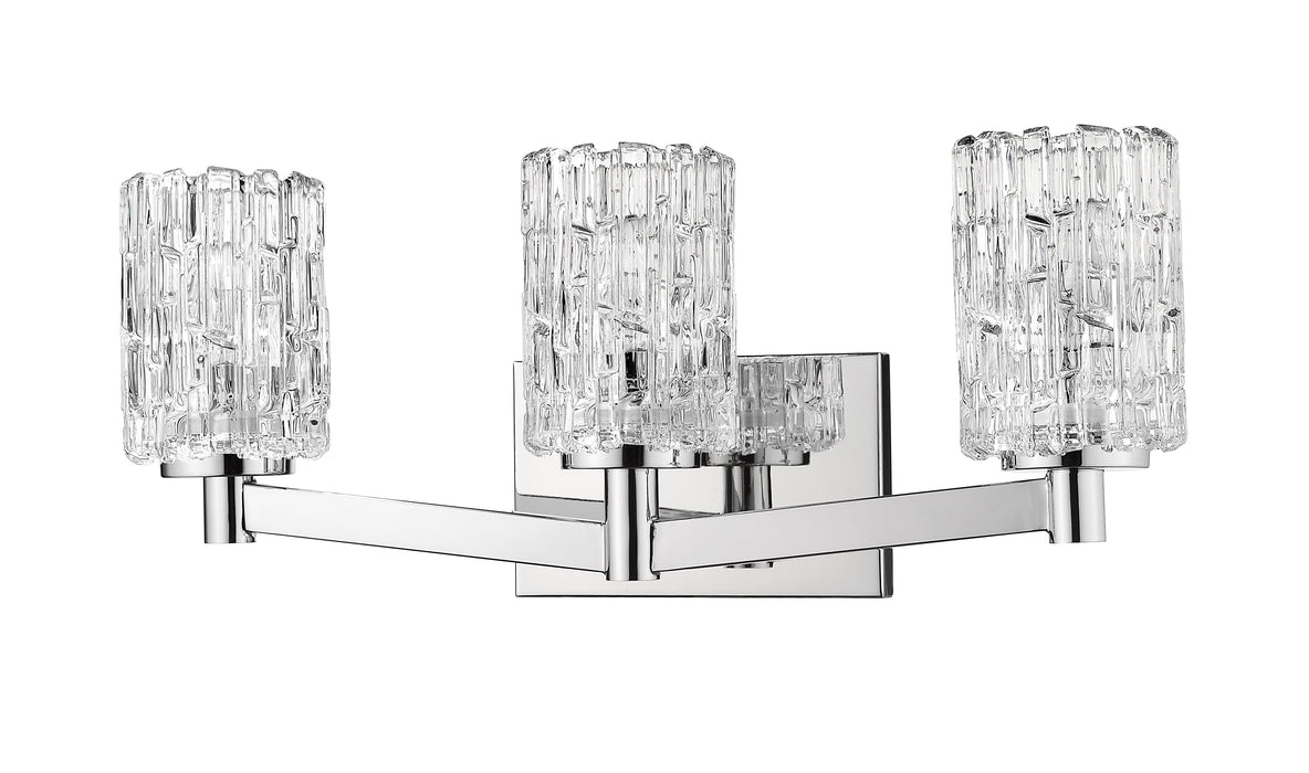 Vanity Z-Lite 1931-3V-CH Chrome Aubrey 3 Light Vanity Z-Lite