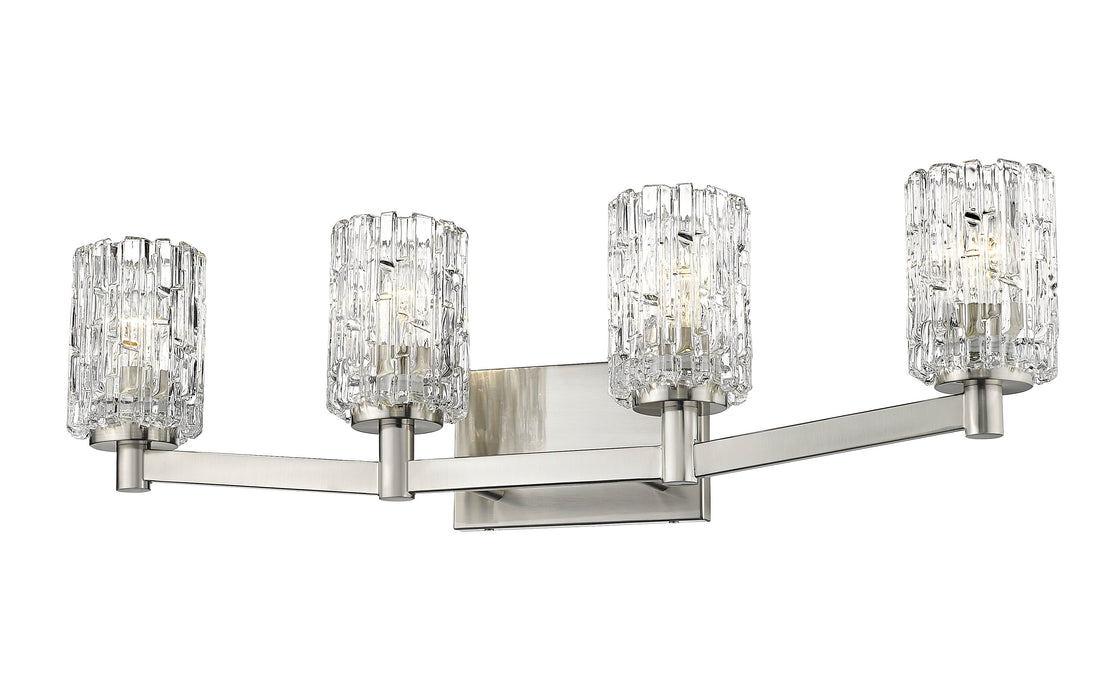 Vanity Z-Lite 1931-4V-BN Brushed Nickel Aubrey 4 Light Vanity Z-Lite