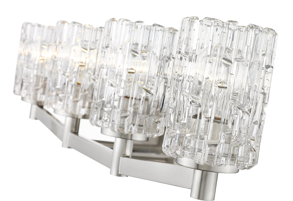 Vanity Z-Lite 1931-4V-BN Brushed Nickel Aubrey 4 Light Vanity Z-Lite