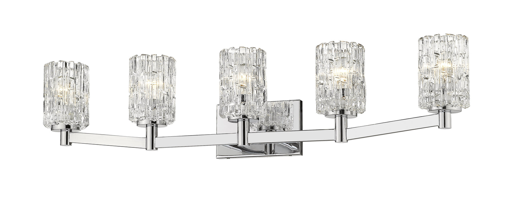 Vanity Z-Lite 1931-5V-CH Chrome Aubrey 5 Light Vanity Z-Lite