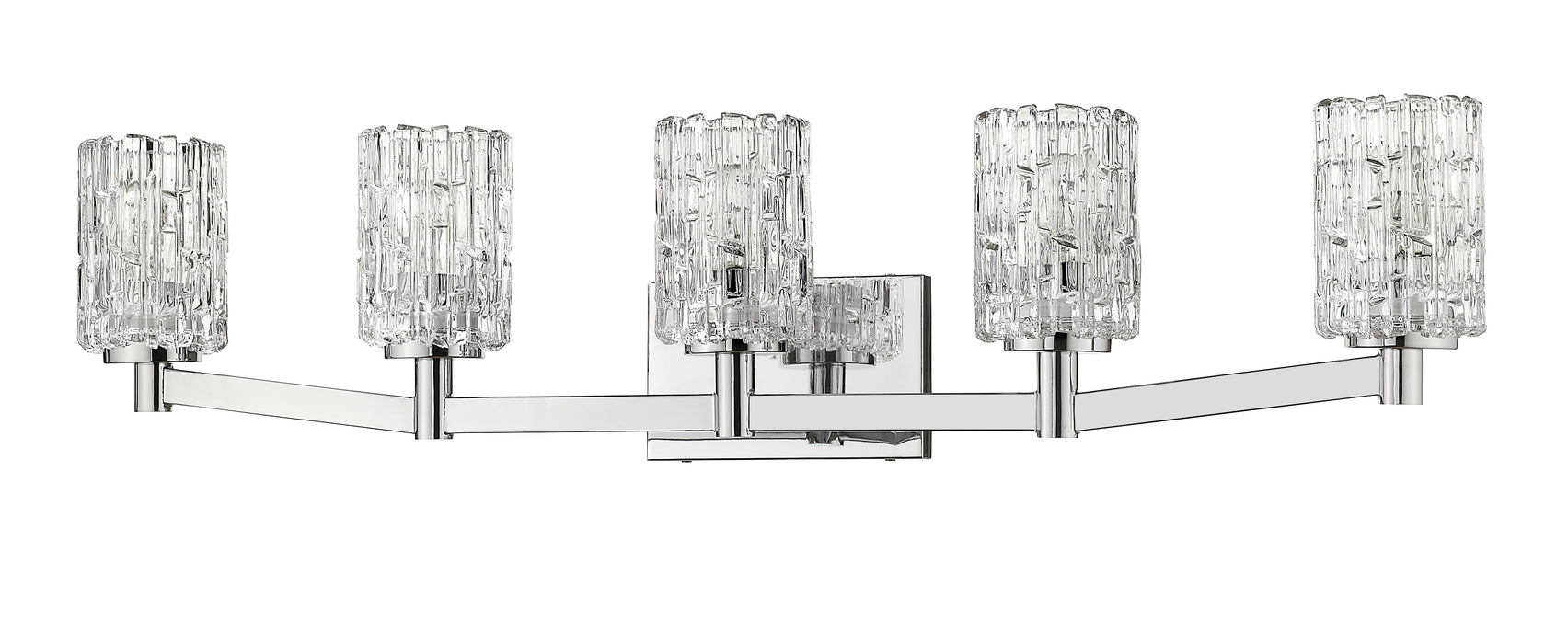 Vanity Z-Lite 1931-5V-CH Chrome Aubrey 5 Light Vanity Z-Lite