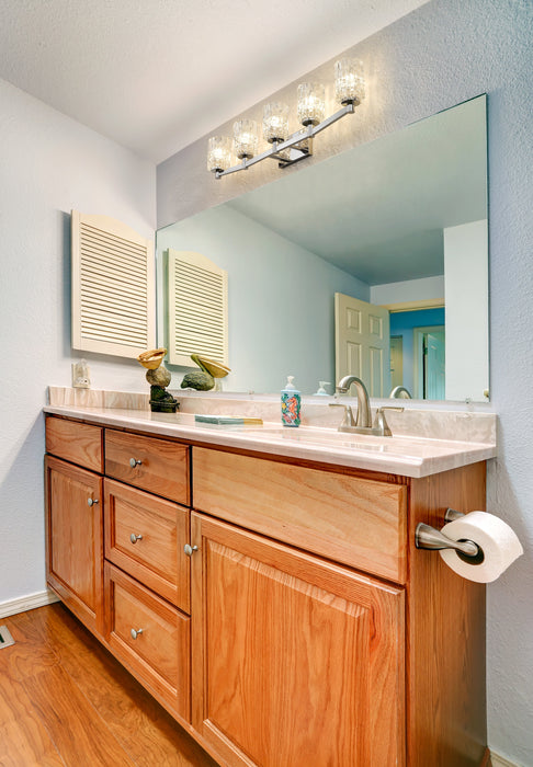 Vanity Z-Lite 1931-5V-CH Chrome Aubrey 5 Light Vanity Z-Lite