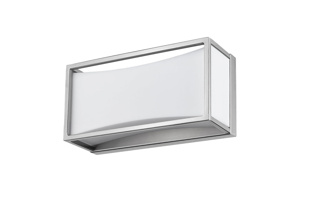 Vanity Z-Lite 1933-8BN-LED Brushed Nickel Baden 1 Light Vanity Z-Lite