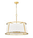 Chandelier Z-Lite 1935-26RB Rubbed Brass Lenyx Pendant 6 Light Chandelier Z-Lite