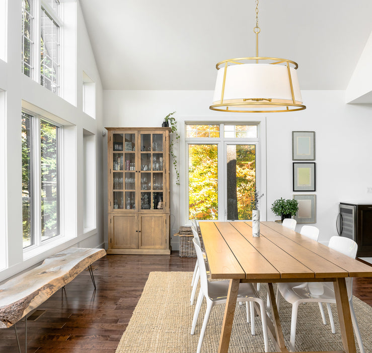 Chandelier Z-Lite 1935-26RB Rubbed Brass Lenyx Pendant 6 Light Chandelier Z-Lite