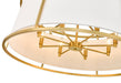 Chandelier Z-Lite 1935-32RB Rubbed Brass Lenyx Pendant 8 Light Chandelier Z-Lite