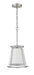 Pendant Z-Lite 1935MP-BN Brushed Nickel Lenyx Pendant 1 Light Pendant Z-Lite