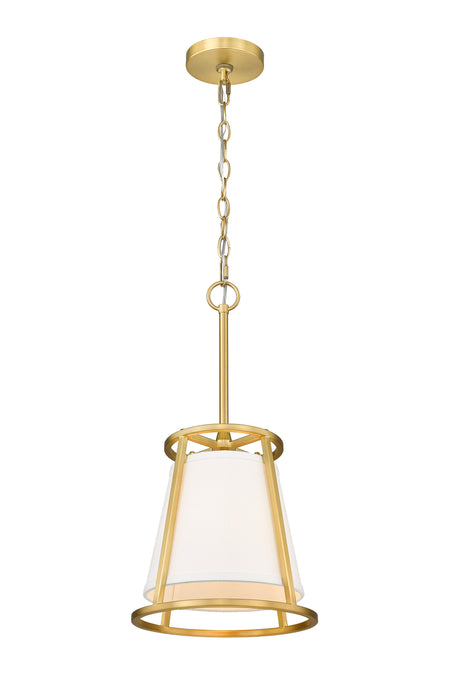 Pendant Z-Lite 1935MP-RB Rubbed Brass Lenyx Pendant 1 Light Pendant Z-Lite