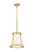 Pendant Z-Lite 1935MP-RB Rubbed Brass Lenyx Pendant 1 Light Pendant Z-Lite