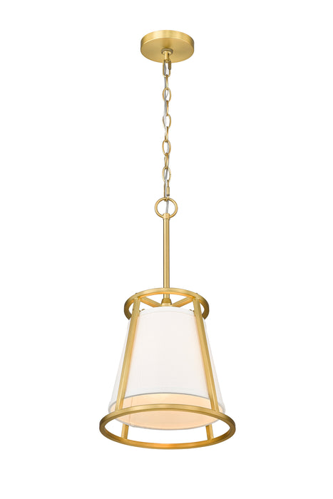 Pendant Z-Lite 1935MP-RB Rubbed Brass Lenyx Pendant 1 Light Pendant Z-Lite