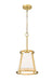 Pendant Z-Lite 1935MP-RB Rubbed Brass Lenyx Pendant 1 Light Pendant Z-Lite
