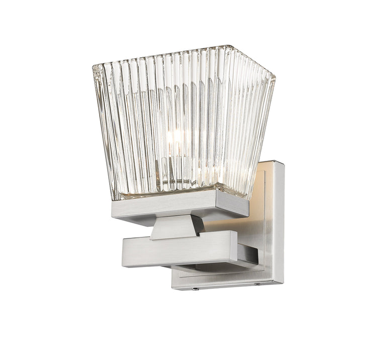 Wall Sconce Z-Lite 1936-1S-BN Brushed Nickel Astor 1 Light Wall Sconce Z-Lite