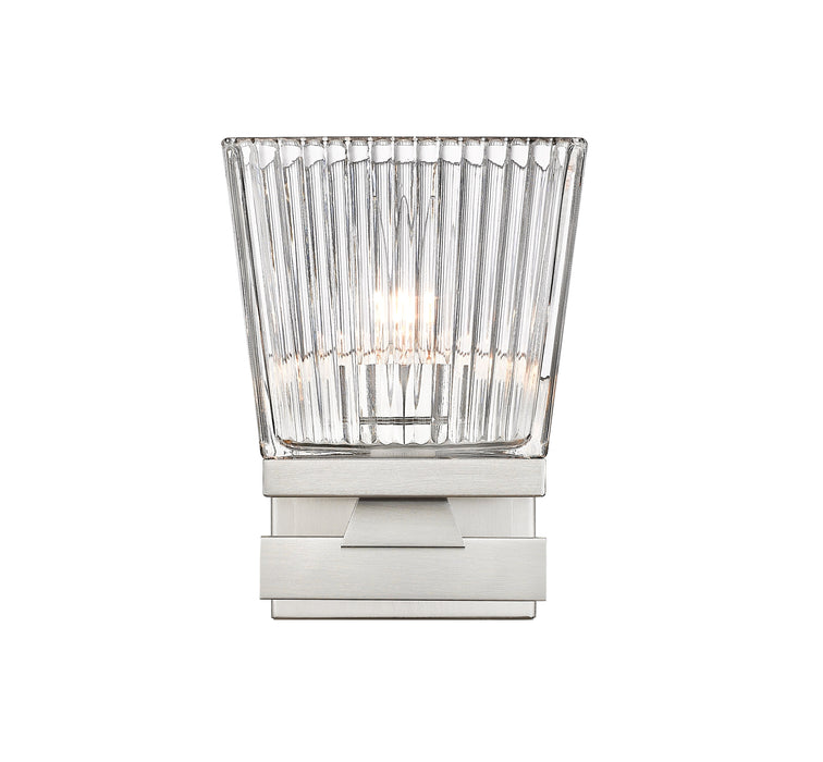 Wall Sconce Z-Lite 1936-1S-BN Brushed Nickel Astor 1 Light Wall Sconce Z-Lite