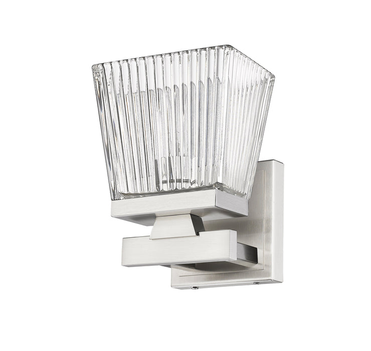 Wall Sconce Z-Lite 1936-1S-BN Brushed Nickel Astor 1 Light Wall Sconce Z-Lite