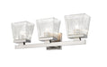 Vanity Z-Lite 1936-3V-BN Brushed Nickel Astor 3 Light Vanity Z-Lite