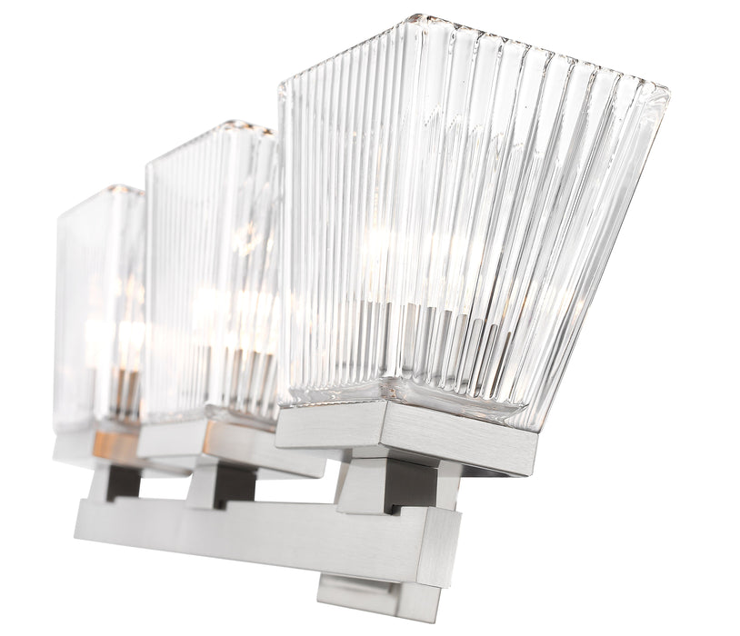 Vanity Z-Lite 1936-3V-BN Brushed Nickel Astor 3 Light Vanity Z-Lite
