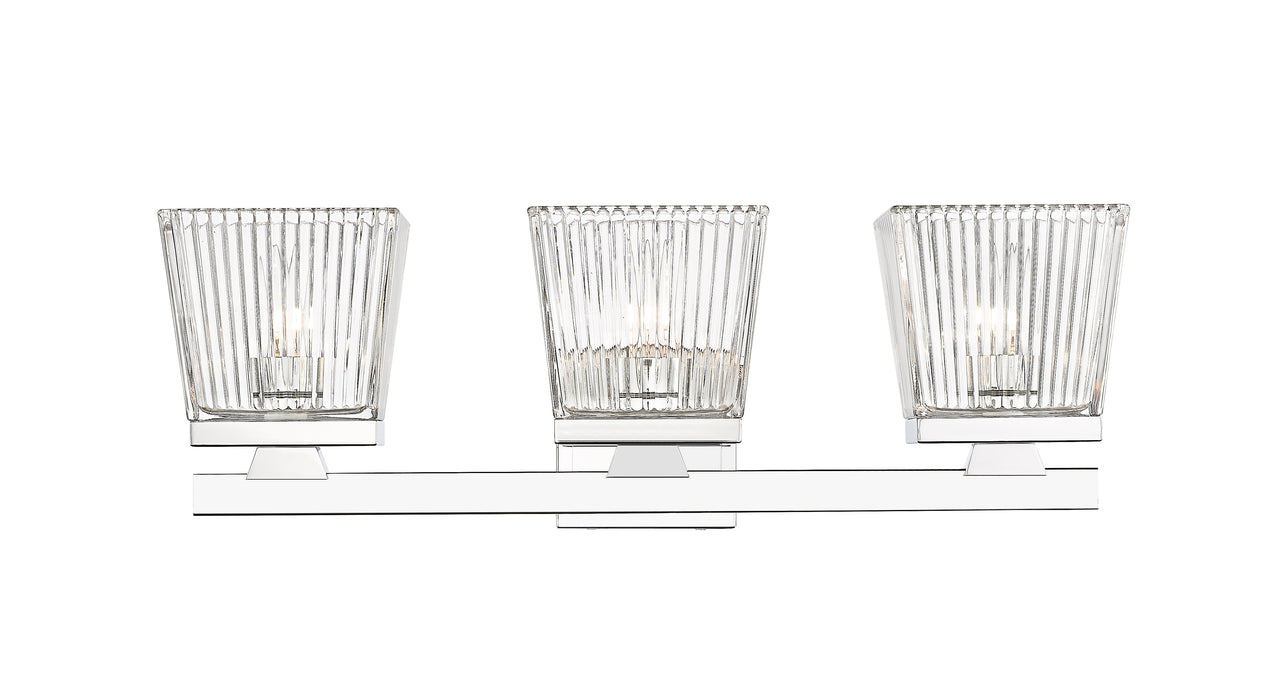 Vanity Z-Lite 1936-3V-CH Chrome Astor 3 Light Vanity Z-Lite