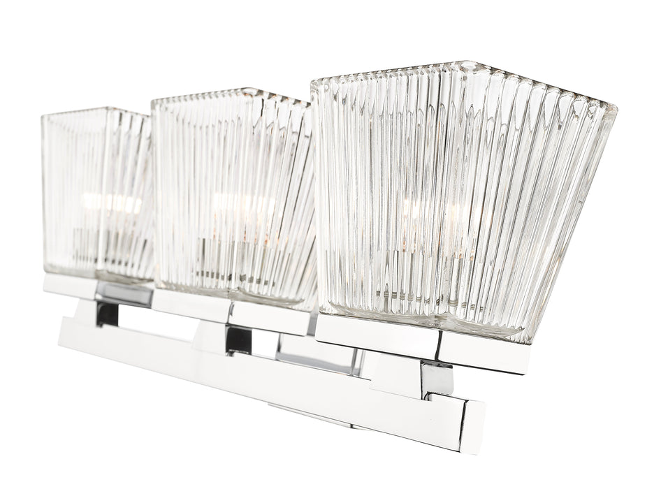 Vanity Z-Lite 1936-3V-CH Chrome Astor 3 Light Vanity Z-Lite