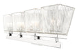 Vanity Z-Lite 1936-4V-CH Chrome Astor 4 Light Vanity Z-Lite
