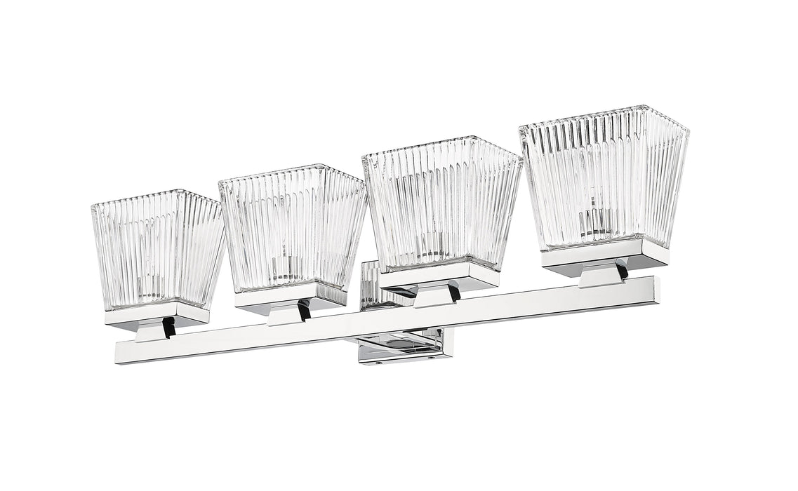 Vanity Z-Lite 1936-4V-CH Chrome Astor 4 Light Vanity Z-Lite