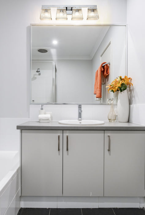 Vanity Z-Lite 1936-4V-CH Chrome Astor 4 Light Vanity Z-Lite