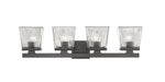 Vanity Z-Lite 1936-4V-MB Matte Black Astor 4 Light Vanity Z-Lite