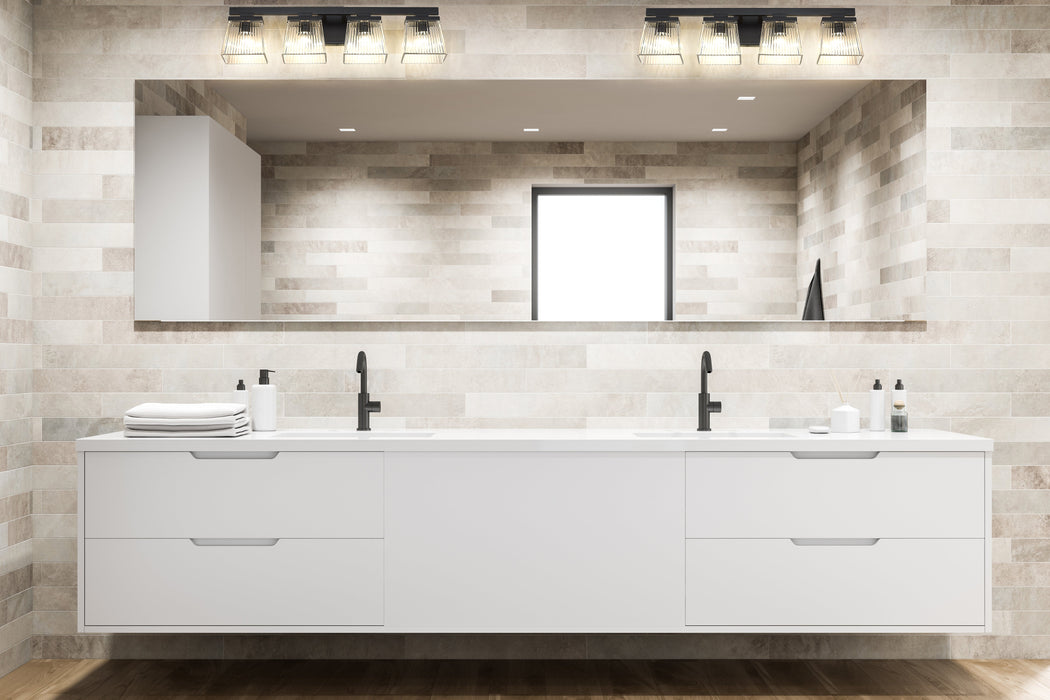 Vanity Z-Lite 1936-4V-MB Matte Black Astor 4 Light Vanity Z-Lite