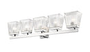 Vanity Z-Lite 1936-5V-CH Chrome Astor 5 Light Vanity Z-Lite