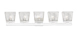 Vanity Z-Lite 1936-5V-CH Chrome Astor 5 Light Vanity Z-Lite