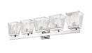 Vanity Z-Lite 1936-5V-CH Chrome Astor 5 Light Vanity Z-Lite