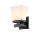 Wall Sconce Z-Lite 1937-1S-MB Matte Black Astor 1 Light Wall Sconce Z-Lite