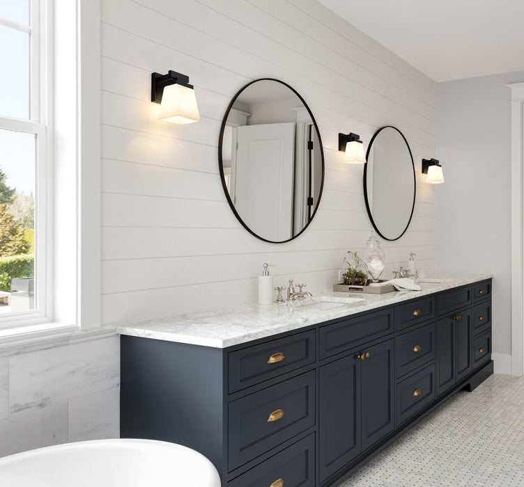 Wall Sconce Z-Lite 1937-1S-MB Matte Black Astor 1 Light Wall Sconce Z-Lite