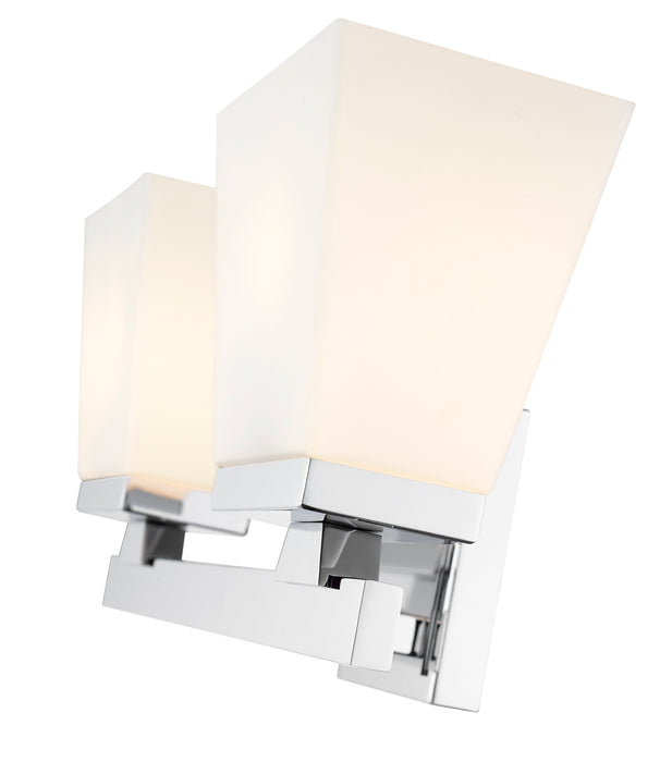 Vanity Z-Lite 1937-2V-CH Chrome Astor 2 Light Vanity Z-Lite