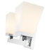 Vanity Z-Lite 1937-2V-CH Chrome Astor 2 Light Vanity Z-Lite