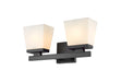Vanity Z-Lite 1937-2V-MB Matte Black Astor 2 Light Vanity Z-Lite