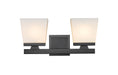 Vanity Z-Lite 1937-2V-MB Matte Black Astor 2 Light Vanity Z-Lite