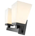 Vanity Z-Lite 1937-2V-MB Matte Black Astor 2 Light Vanity Z-Lite