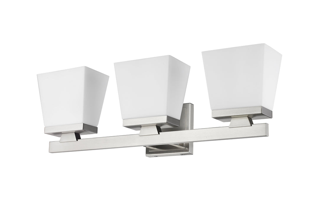 Vanity Z-Lite 1937-3V-BN Brushed Nickel Astor 3 Light Vanity Z-Lite