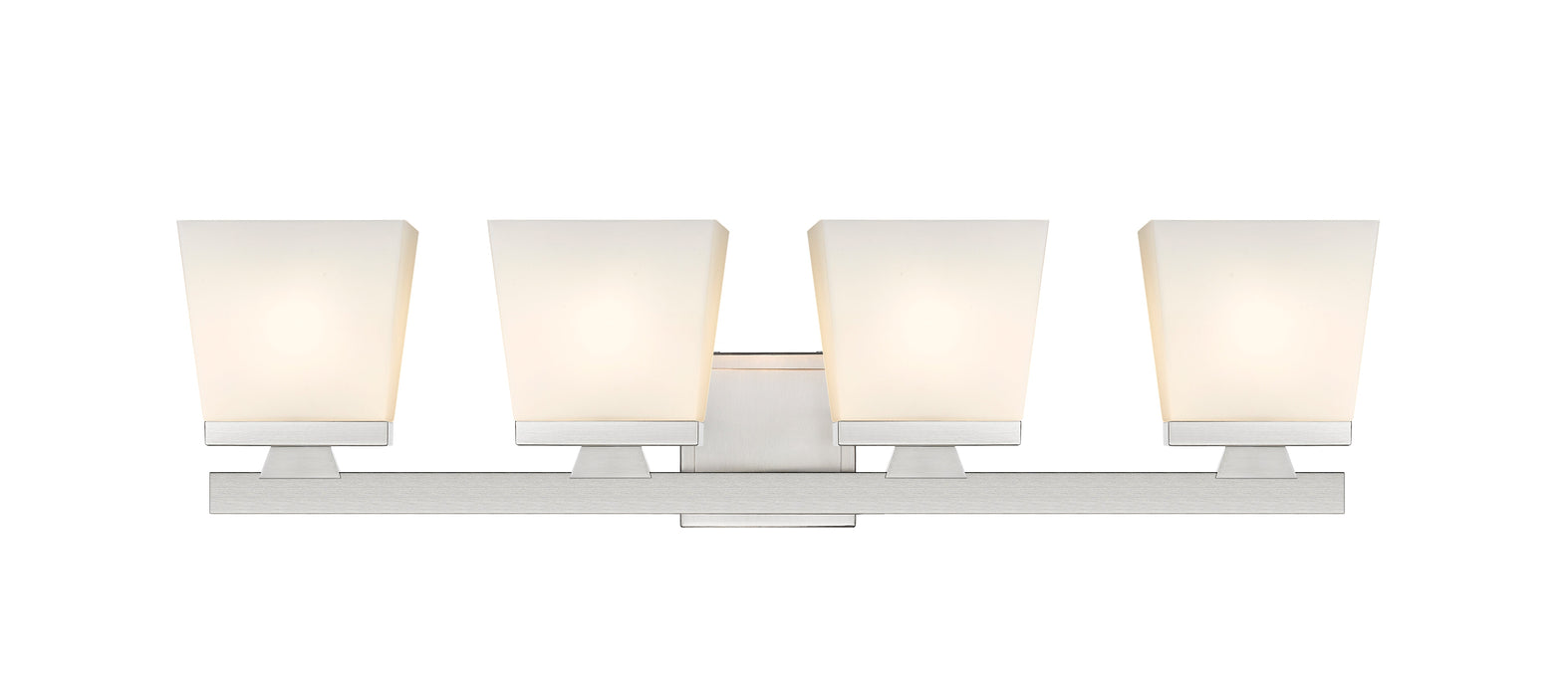 Vanity Z-Lite 1937-4V-BN Brushed Nickel Astor 4 Light Vanity Z-Lite