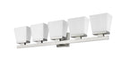 Vanity Z-Lite 1937-5V-BN Brushed Nickel Astor 5 Light Vanity Z-Lite