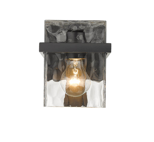 Wall Sconce Z-Lite 1938-1S-MB Matte Black Bennington 1 Light Wall Sconce Z-Lite