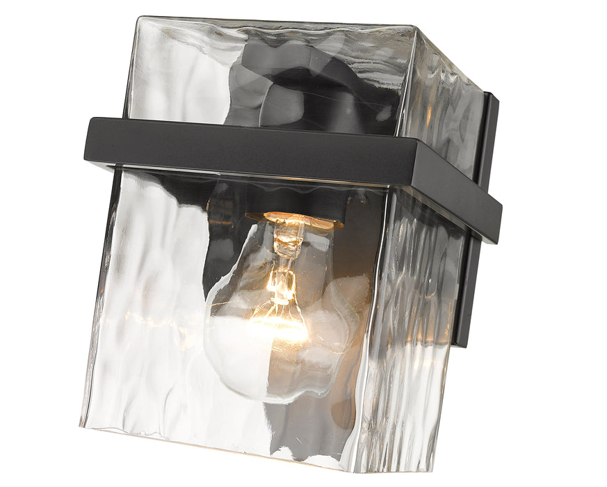 Wall Sconce Z-Lite 1938-1S-MB Matte Black Bennington 1 Light Wall Sconce Z-Lite
