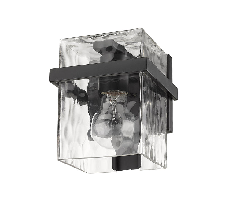 Wall Sconce Z-Lite 1938-1S-MB Matte Black Bennington 1 Light Wall Sconce Z-Lite