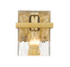 Wall Sconce Z-Lite 1938-1S-MGLD Modern Gold Bennington 1 Light Wall Sconce Z-Lite