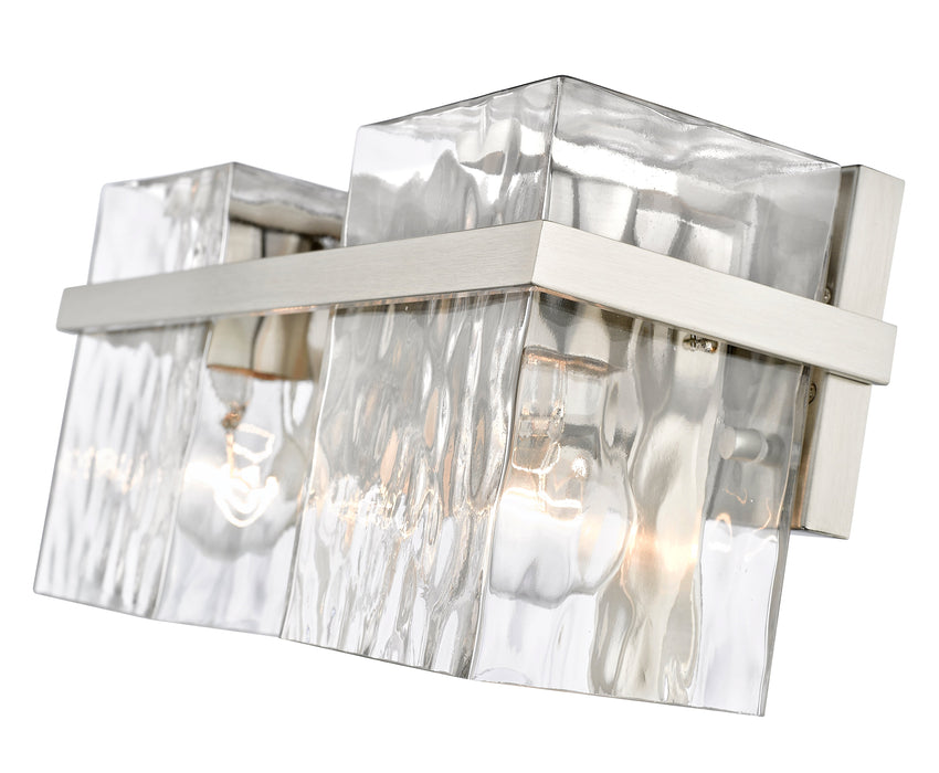 Vanity Z-Lite 1938-2V-BN Brushed Nickel Bennington 2 Light Vanity Z-Lite