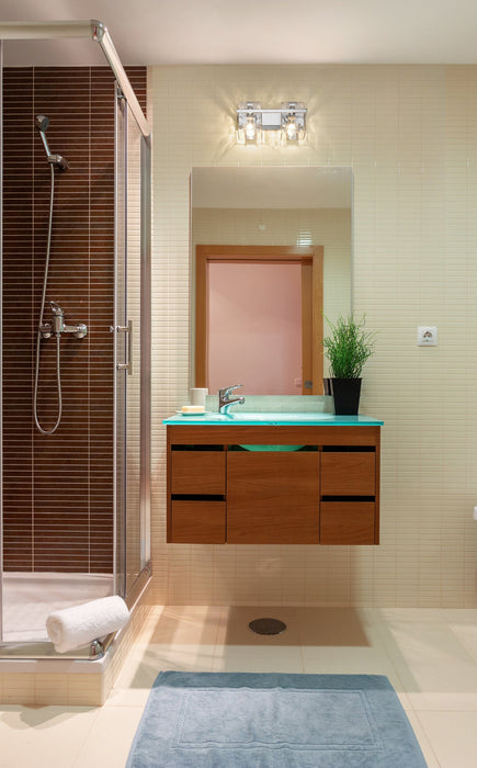 Vanity Z-Lite 1938-2V-CH Chrome Bennington 2 Light Vanity Z-Lite