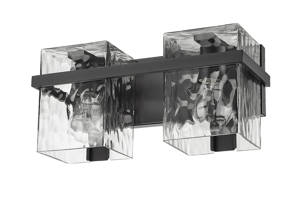 Vanity Z-Lite 1938-2V-MB Matte Black Bennington 2 Light Vanity Z-Lite