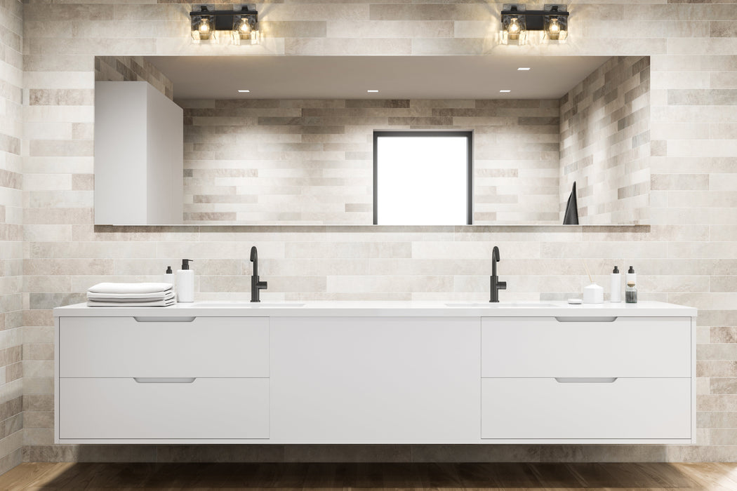 Vanity Z-Lite 1938-2V-MB Matte Black Bennington 2 Light Vanity Z-Lite